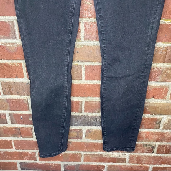 7 for all mankind B(air) sparkly coated black denim pants Size 27 - Picture 3 of 9